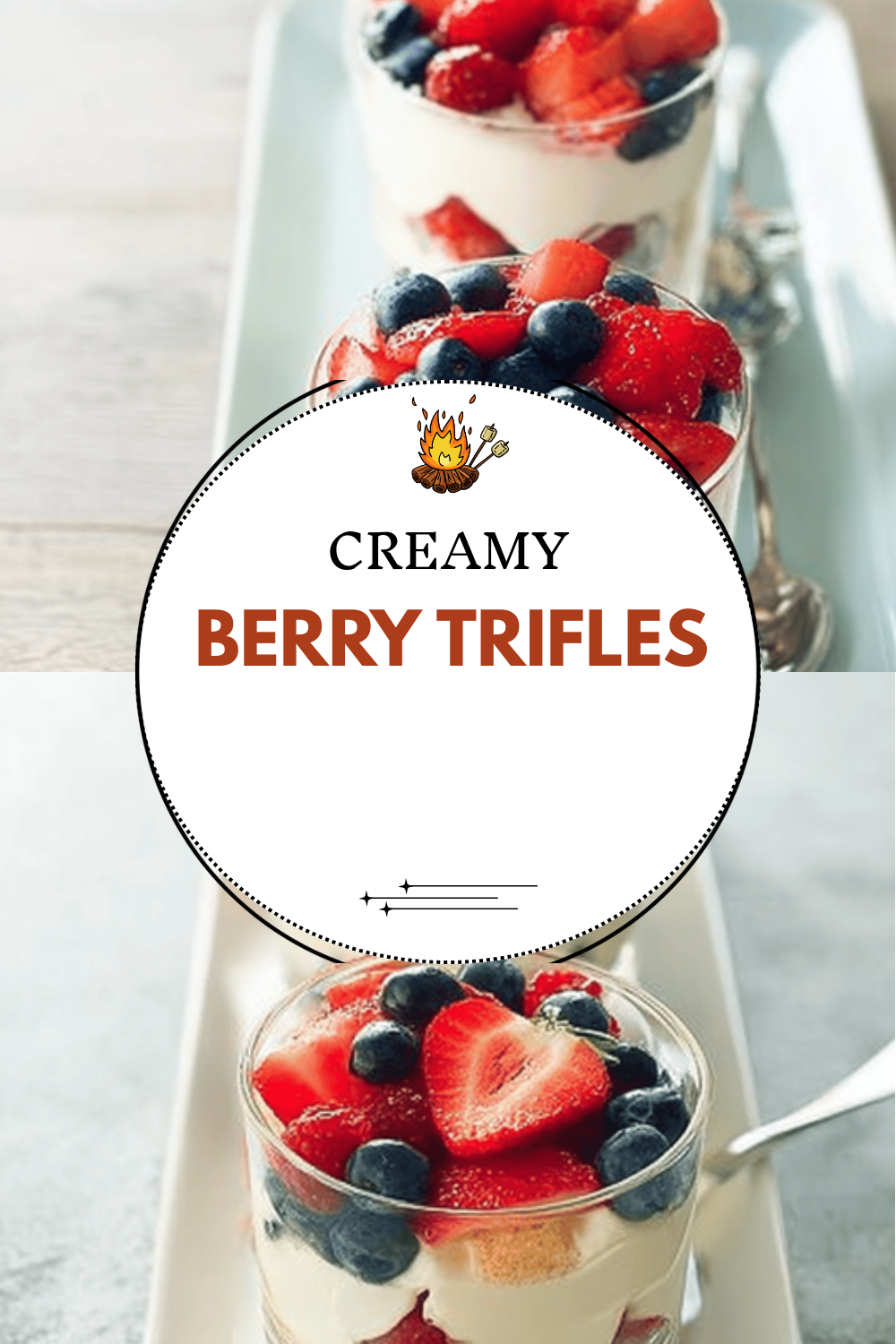 Summer Berry Trifle Recipe With Fresh Cream And Sponge Cake Layers 6 Berry Trifles