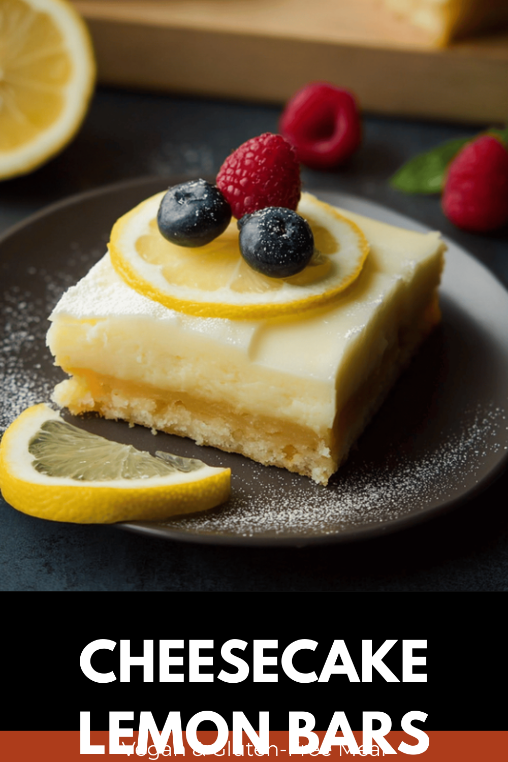 Cheesecake Lemon Bars