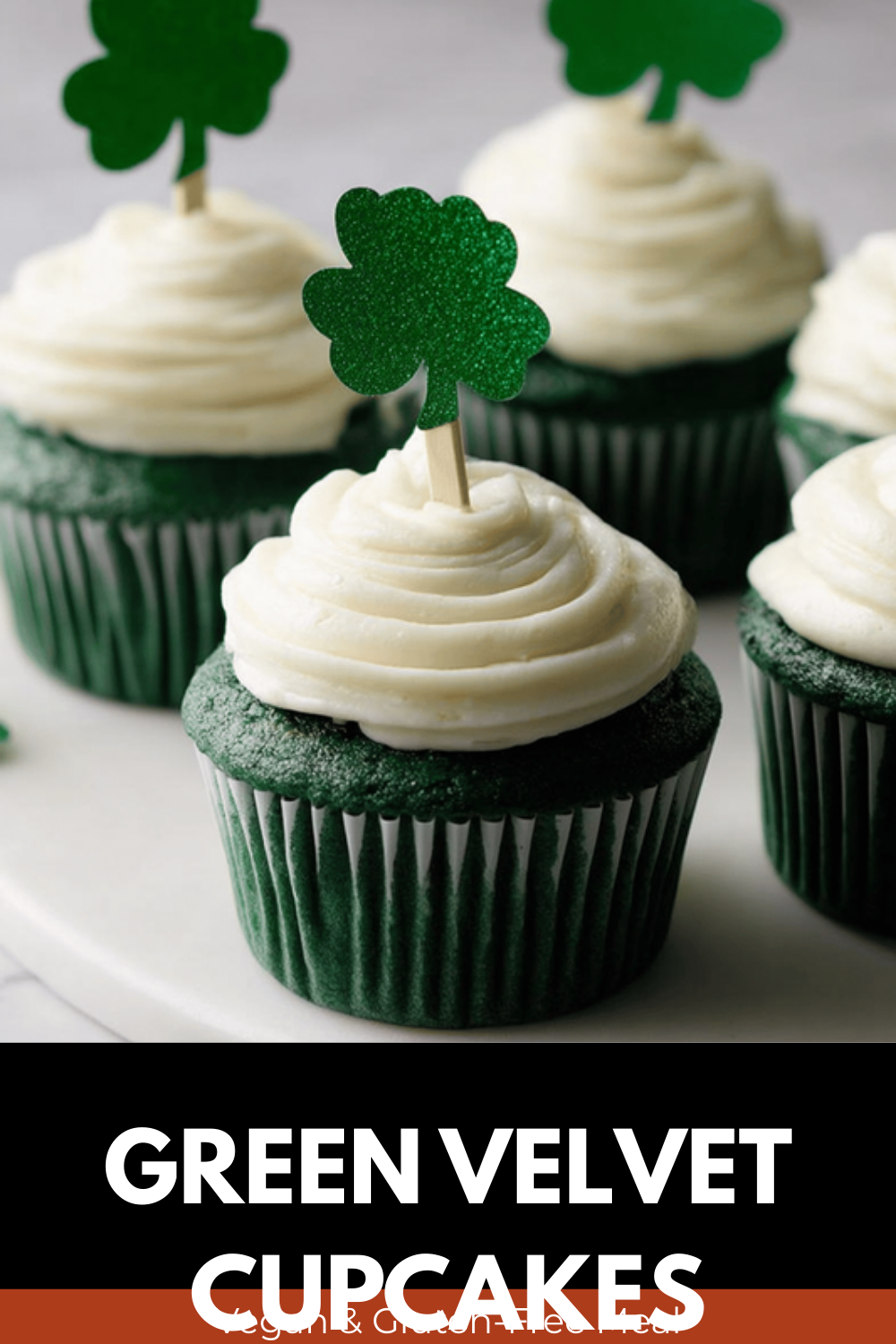 Green Velvet Cupcakes