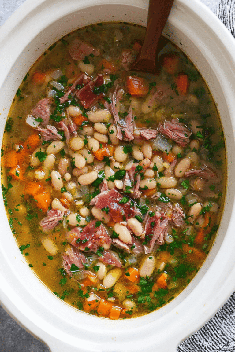 Ham And Bean Soup Slow Cooker 3.Png