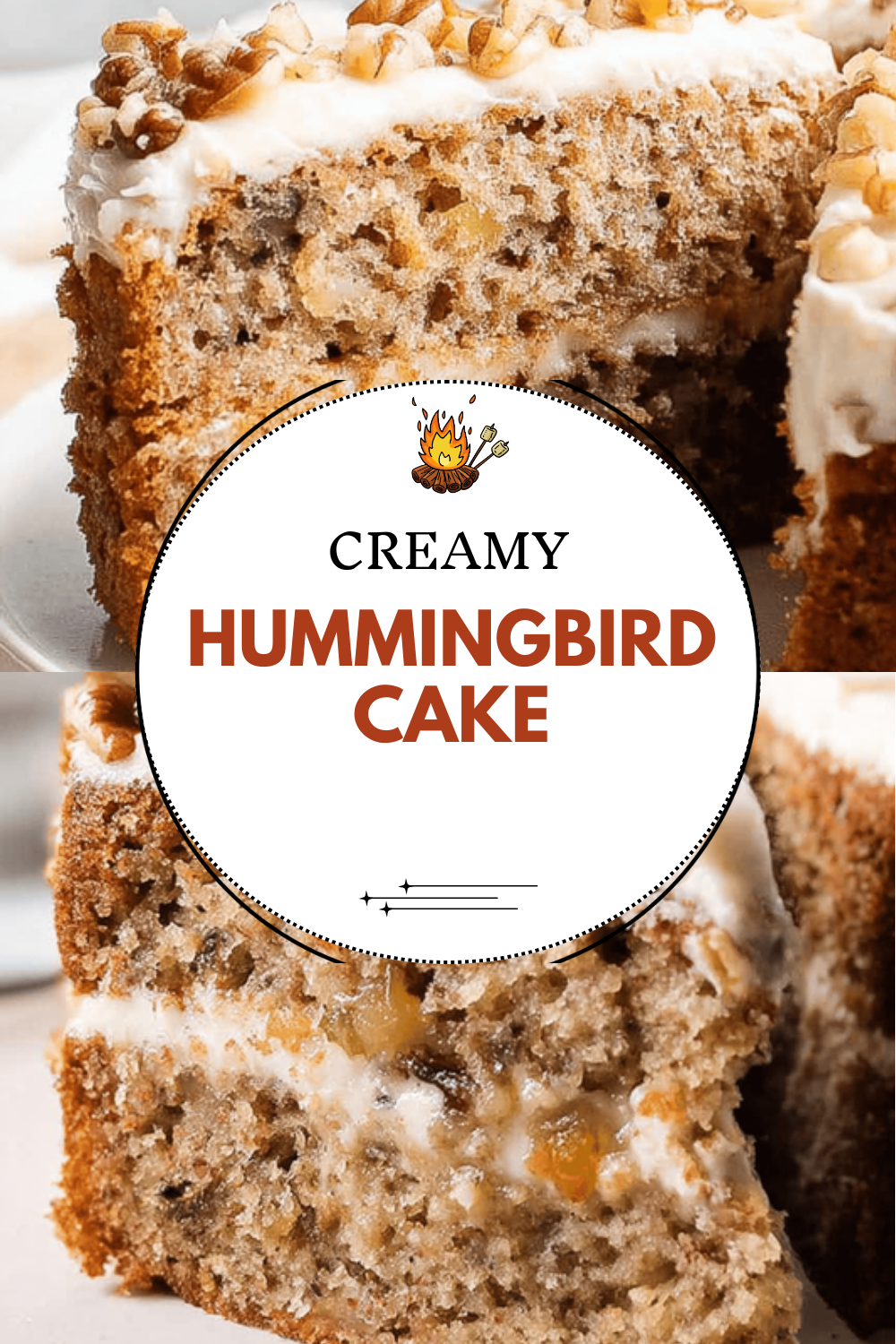 Hummingbird Cake Recipe With Pineapple, Bananas, And Cream Cheese Frosting 6 Hummingbird Cake