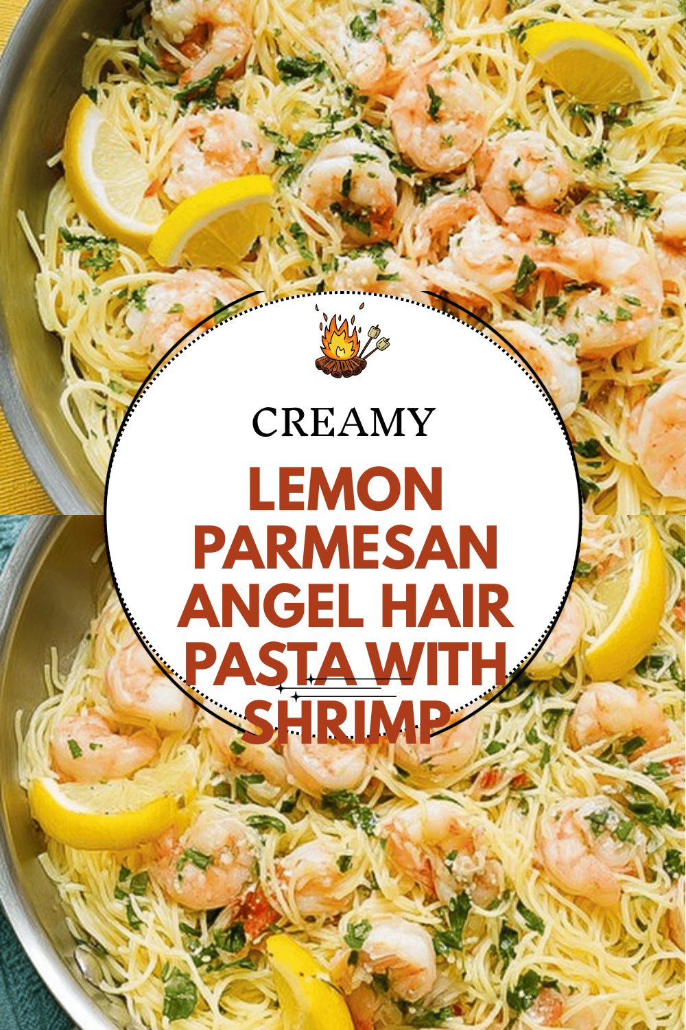 Lemon Parmesan Angel Hair Pasta With Garlic Shrimp Recipe 6 Lemon Parmesan Angel Hair Pasta With Shrimp