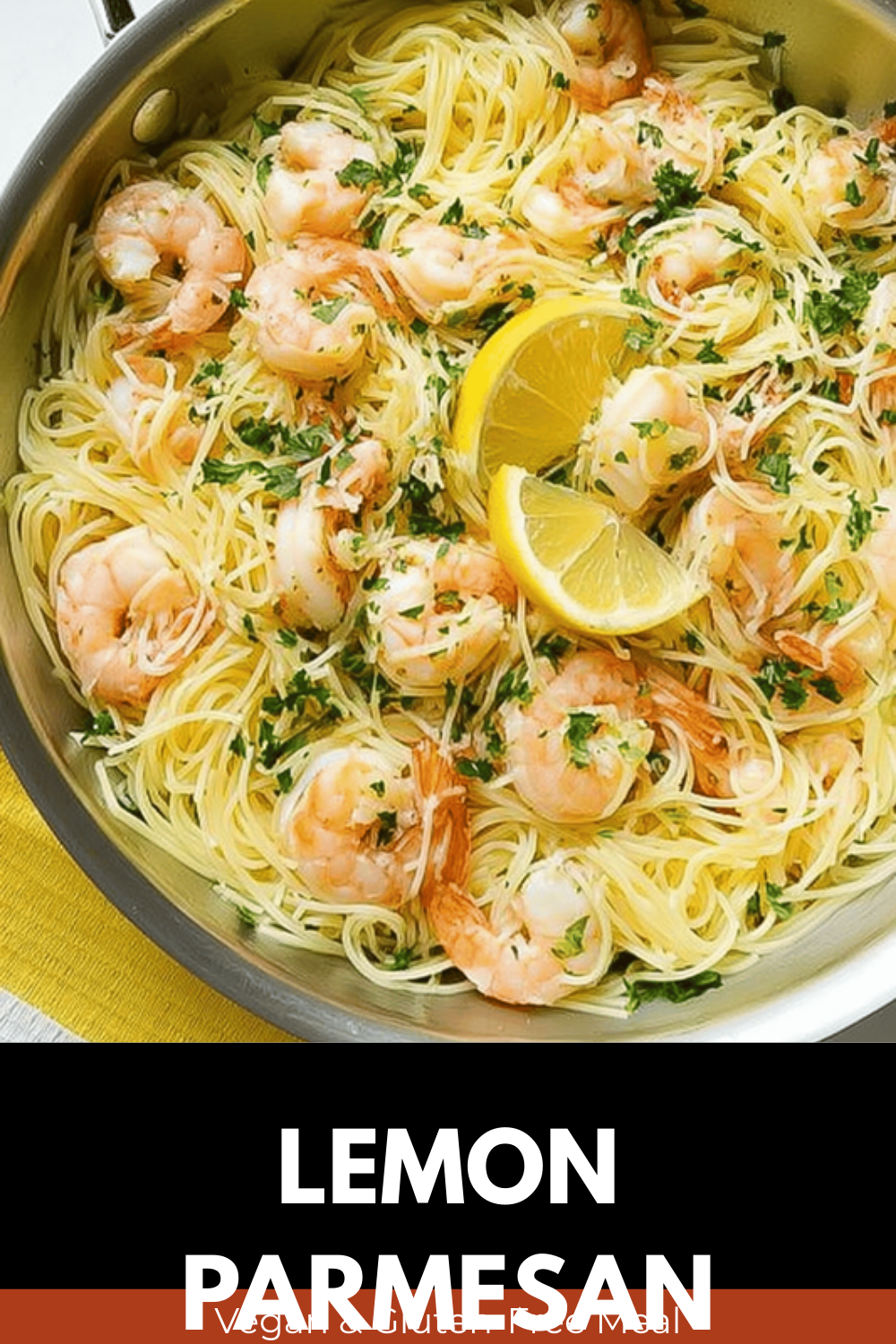 Lemon Parmesan Angel Hair Pasta With Garlic Shrimp Recipe 7 Lemon Parmesan Angel Hair Pasta With Shrimp