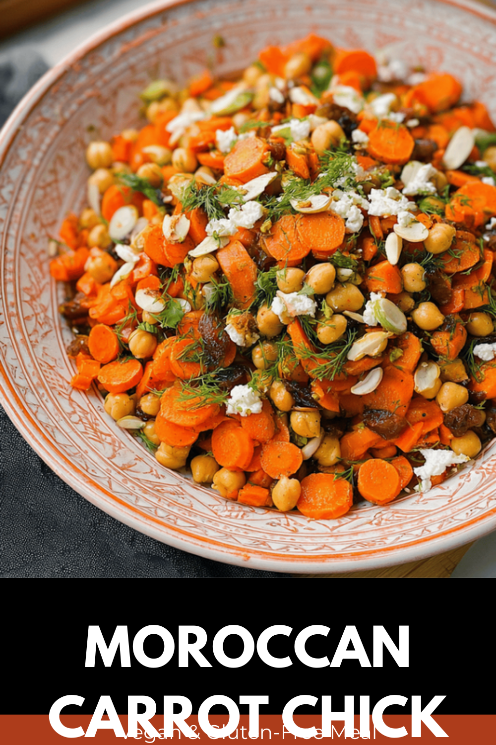 Moroccan Carrot Chick Pea Salad