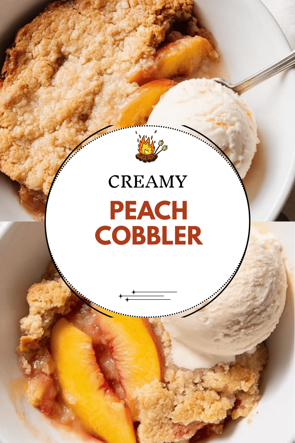 Peach Cobbler Recipe Made With Fresh Juicy Peaches And Simple Ingredients 6 Peach Cobbler