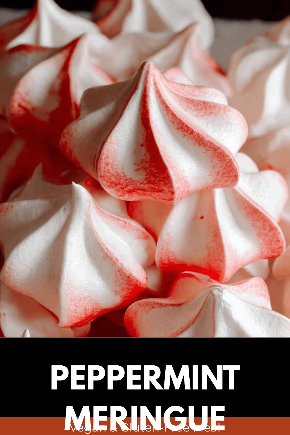 Peppermint Meringue Cookies