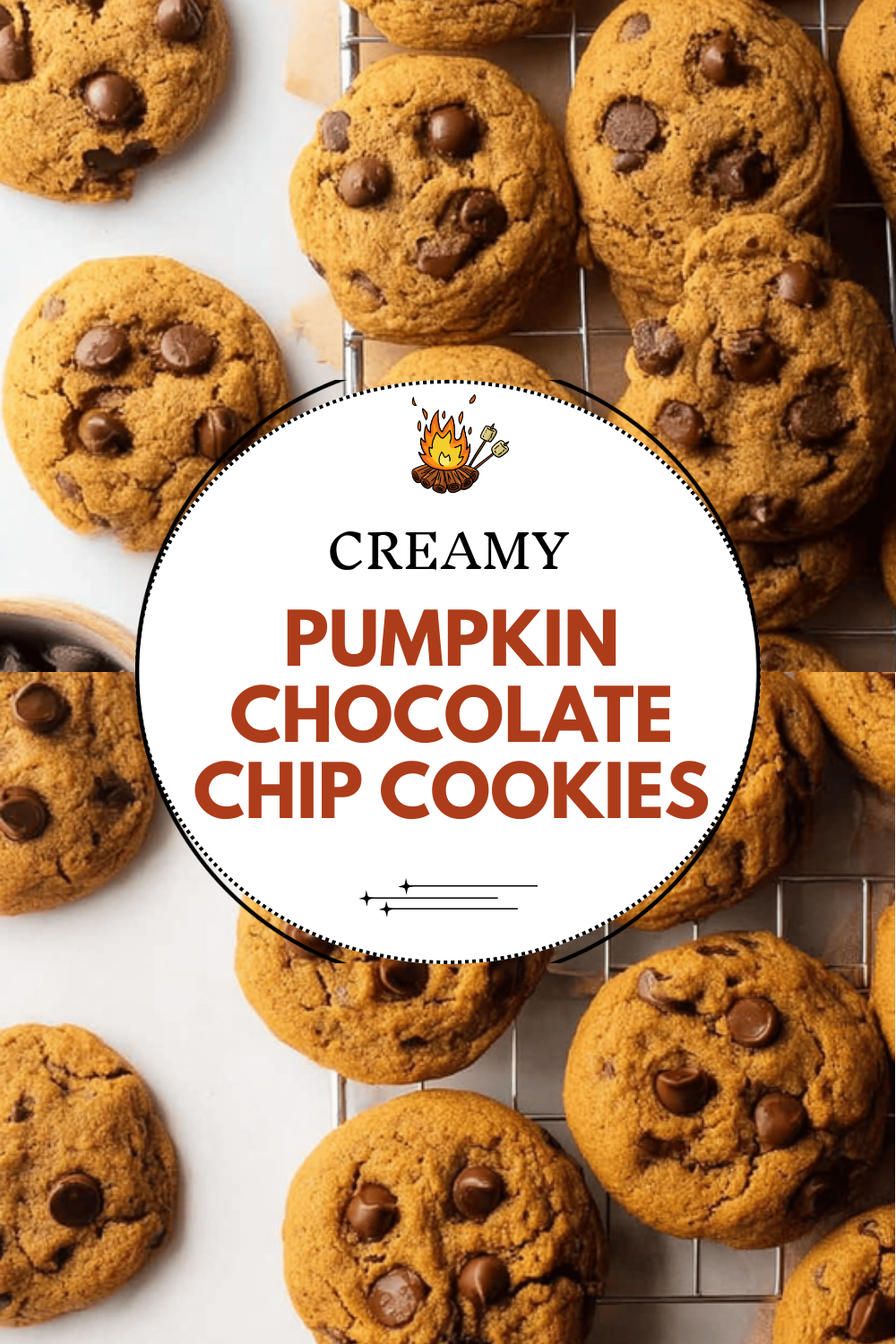 Chewy Pumpkin Chocolate Chip Cookies Recipe For Fall Treats 6 Pumpkin Chocolate Chip Cookies
