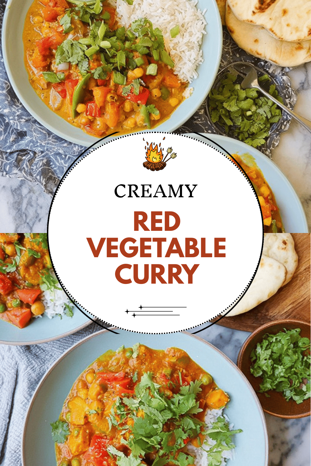 Thai Red Curry With Fresh Vegetables And Creamy Coconut Sauce 6 Red Vegetable Curry