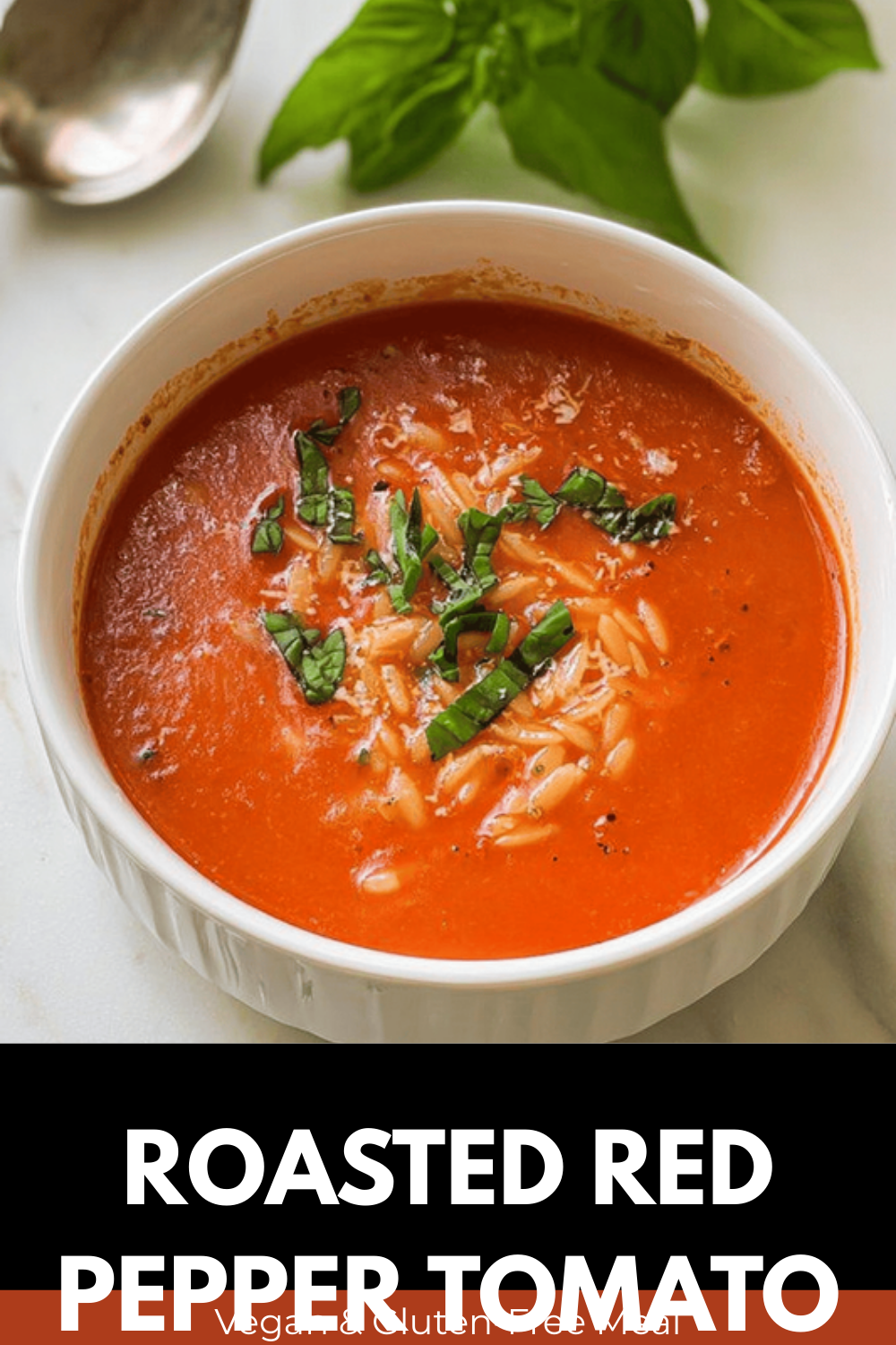 Creamy Roasted Red Pepper Tomato Soup With Orzo Recipe 7 Roasted Red Pepper Tomato Orzo Soup