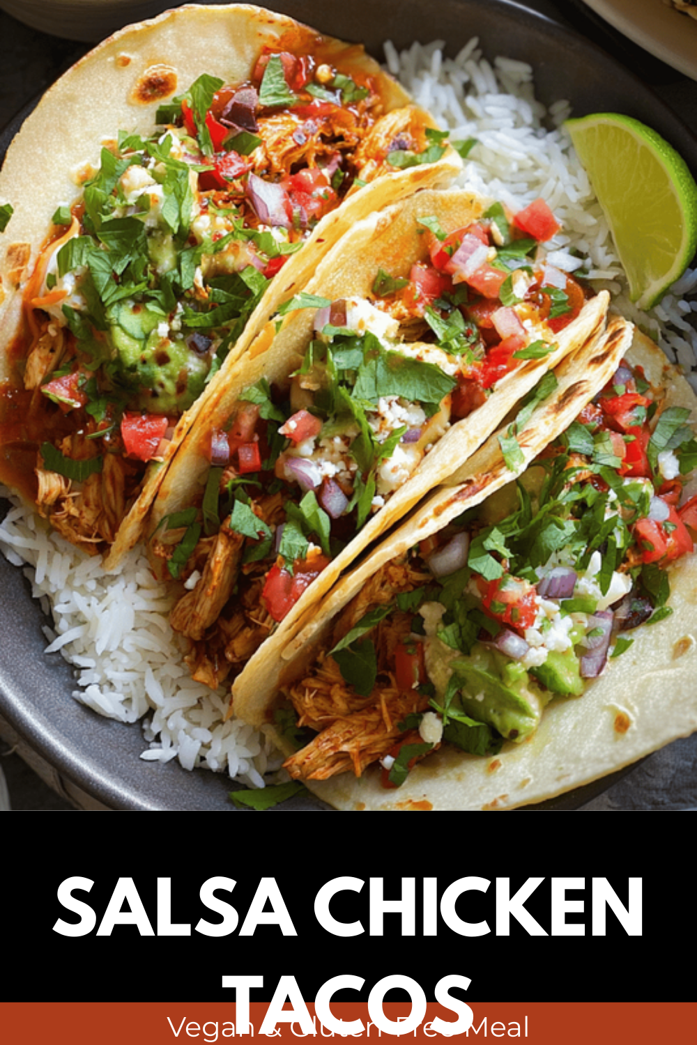 Salsa Chicken Tacos