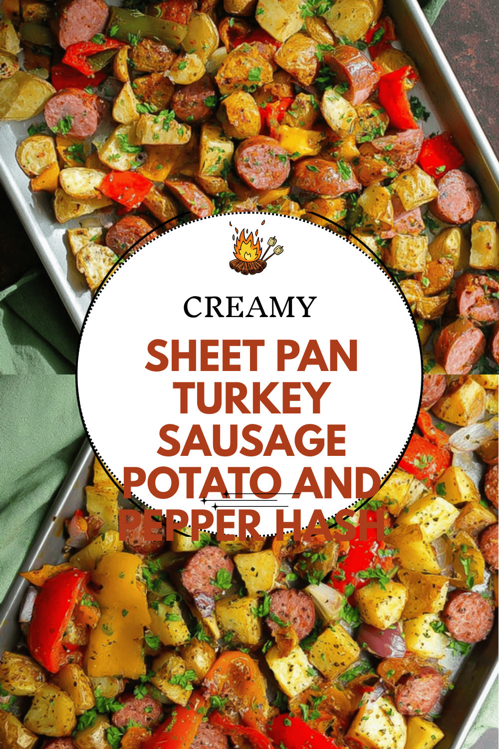 Sheet Pan Turkey Sausage Potato And Pepper Hash Recipe 6 Sheet Pan Turkey Sausage Potato And Pepper Hash