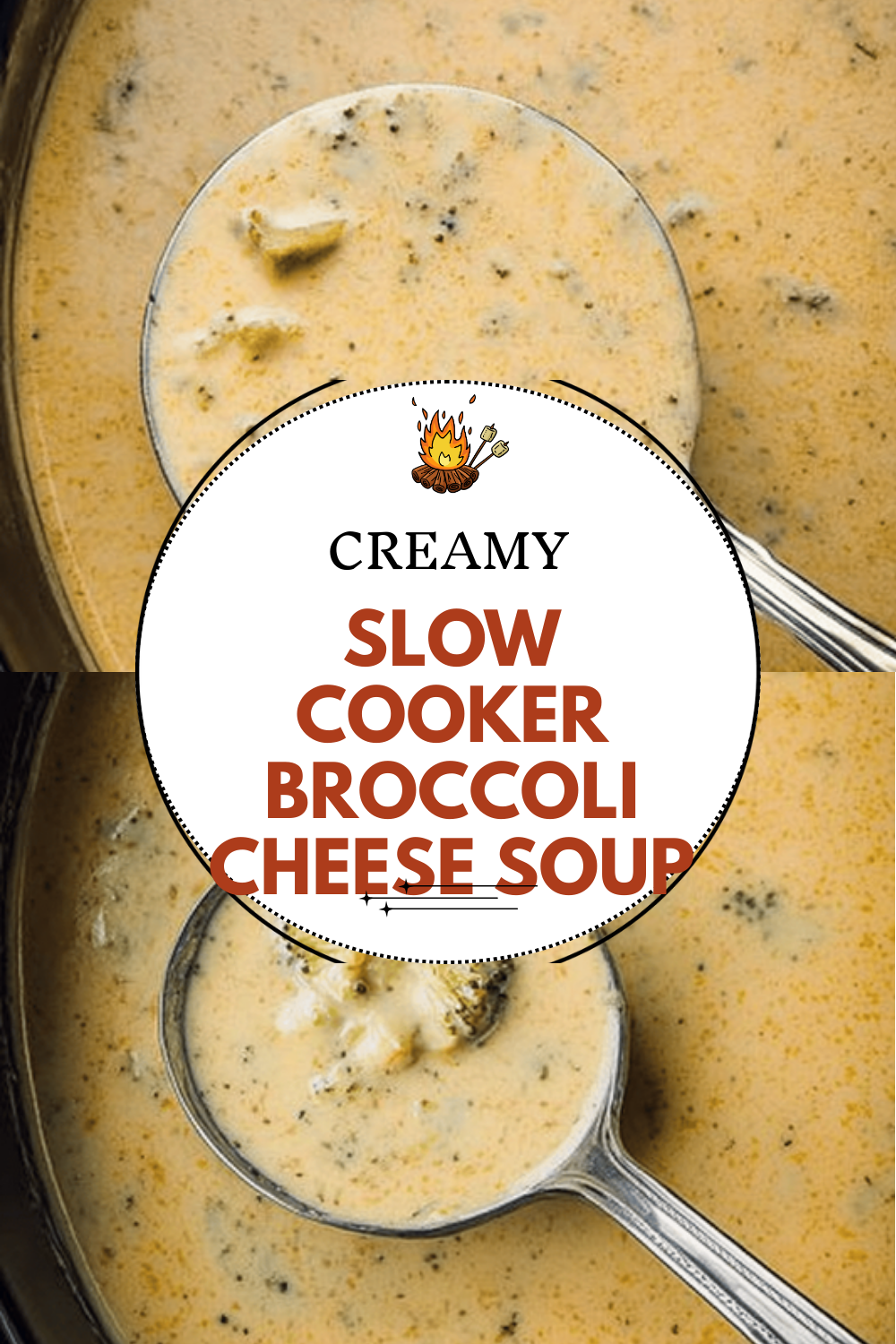 Slow Cooker Broccoli Cheese Soup