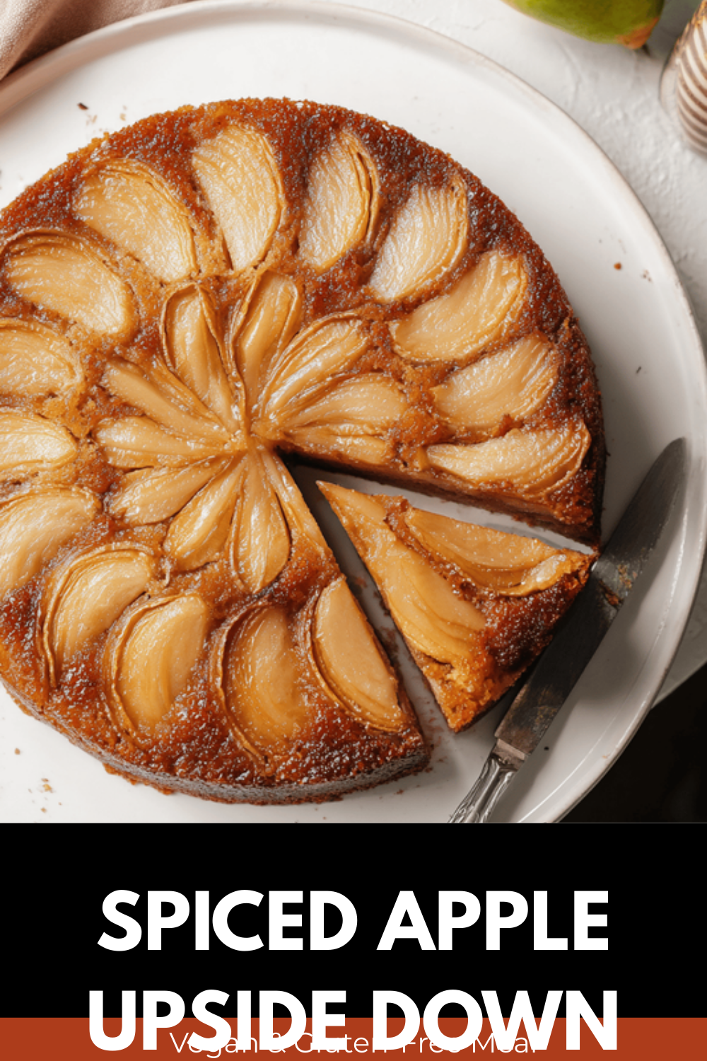 Spiced Apple Upside Down Cake