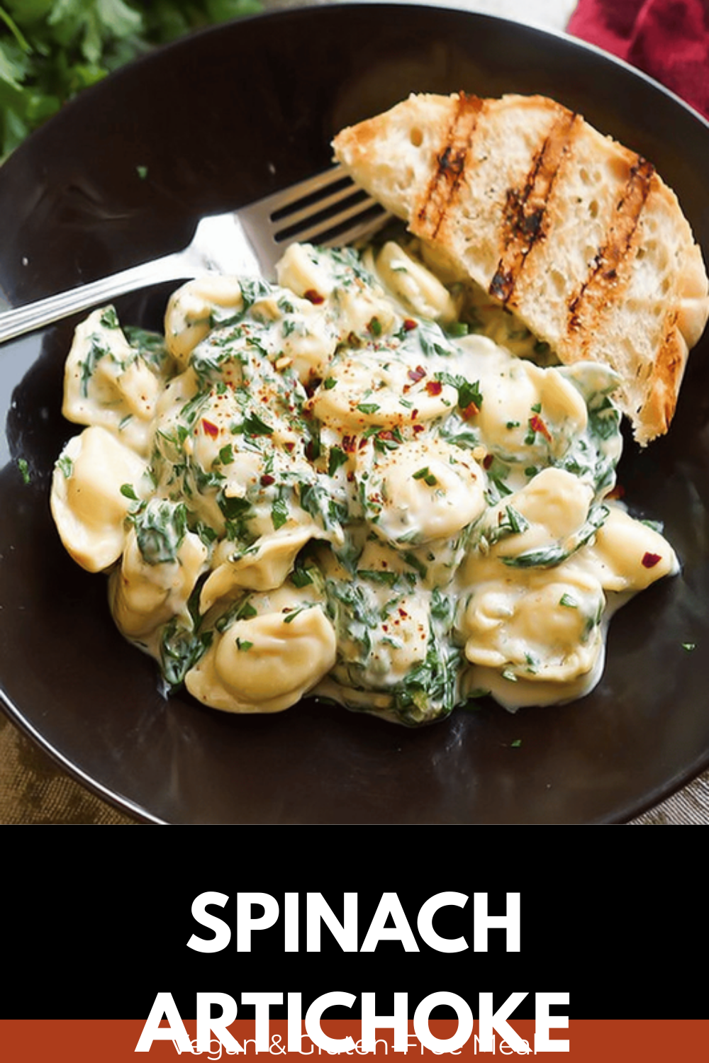 Spinach Artichoke Tortellini