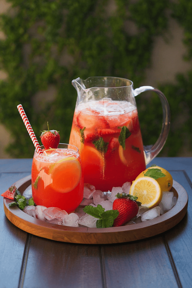 Stevia Sweetened Strawberry Lemonade 30.Png