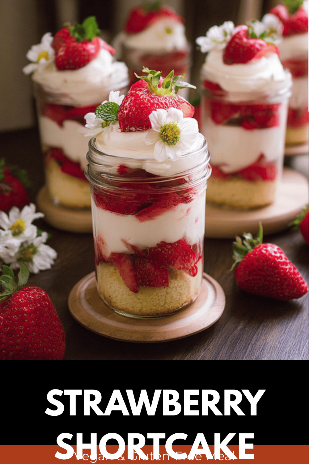 Strawberry Shortcake Trifles