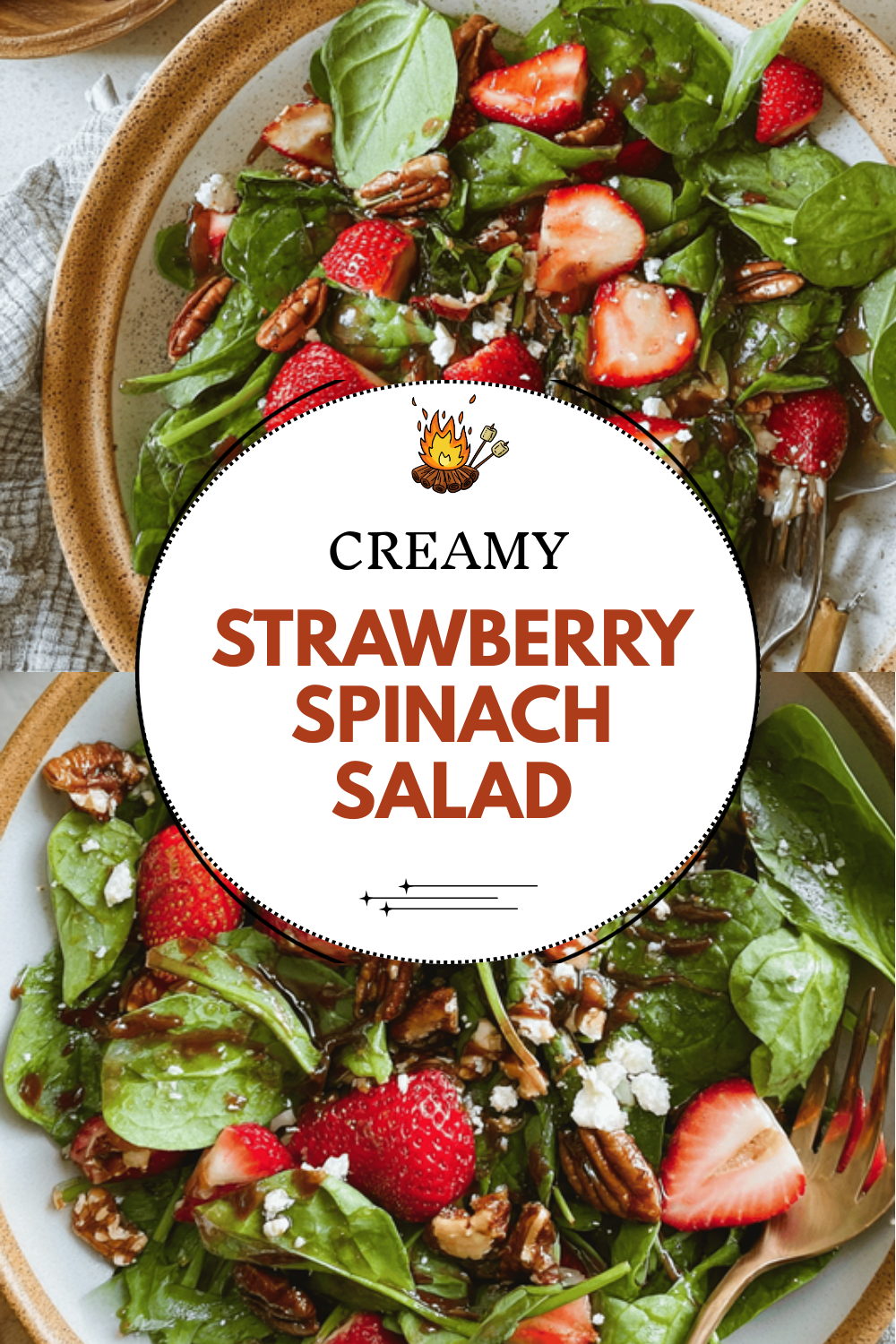 Strawberry Spinach Salad