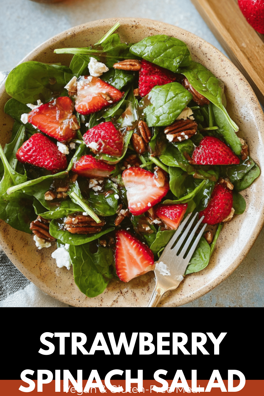 Strawberry Spinach Salad