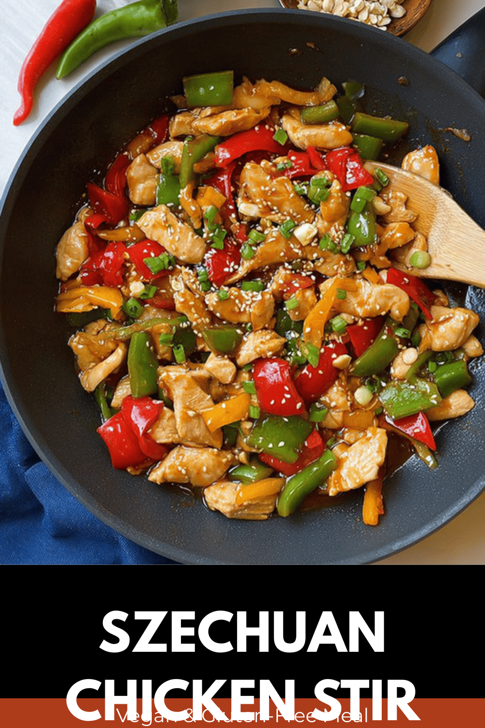 Szechuan Chicken Stir Fry