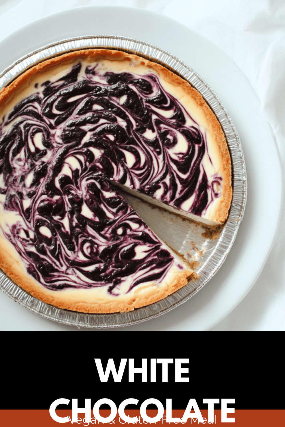 White Chocolate Blueberry Cheesecake Recipe With Creamy Texture 7 White Chocolate Blueberry Cheesecake