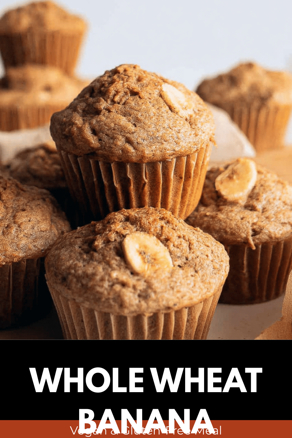 Whole Wheat Banana Walnut Muffins For Healthy Homemade Snacks 7 Whole Wheat Banana Muffins