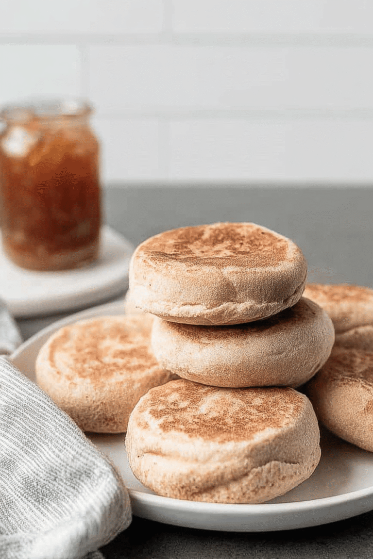 Whole Wheat English Muffins 34.Png