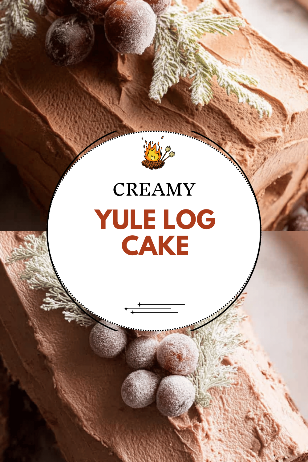 Yule Log Cake
