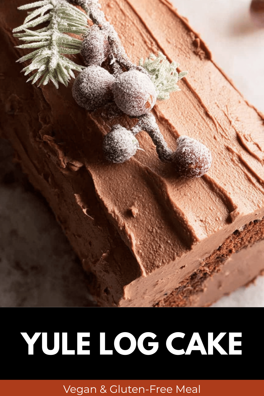 Yule Log Cake