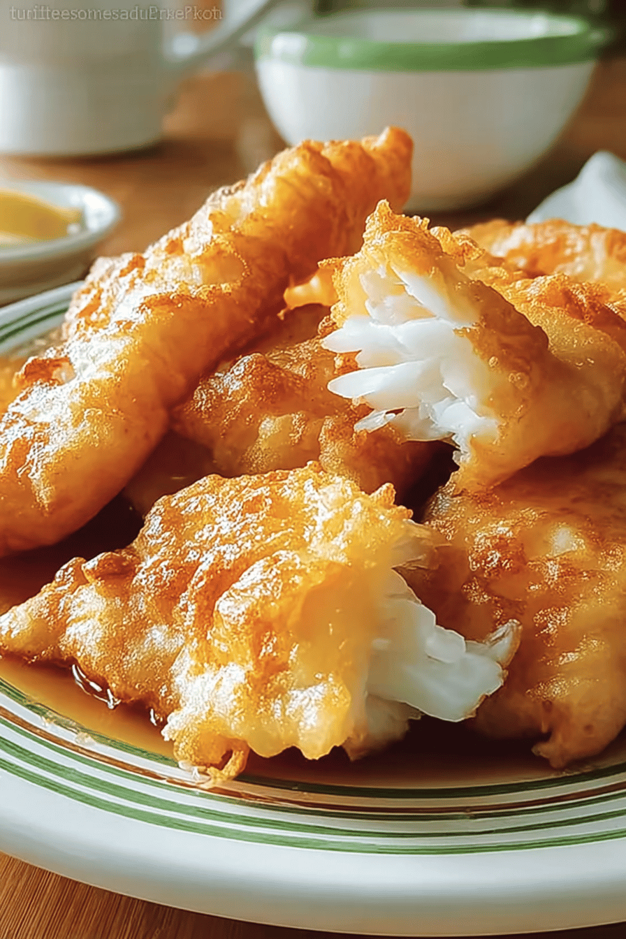 Batter Dipped Fish