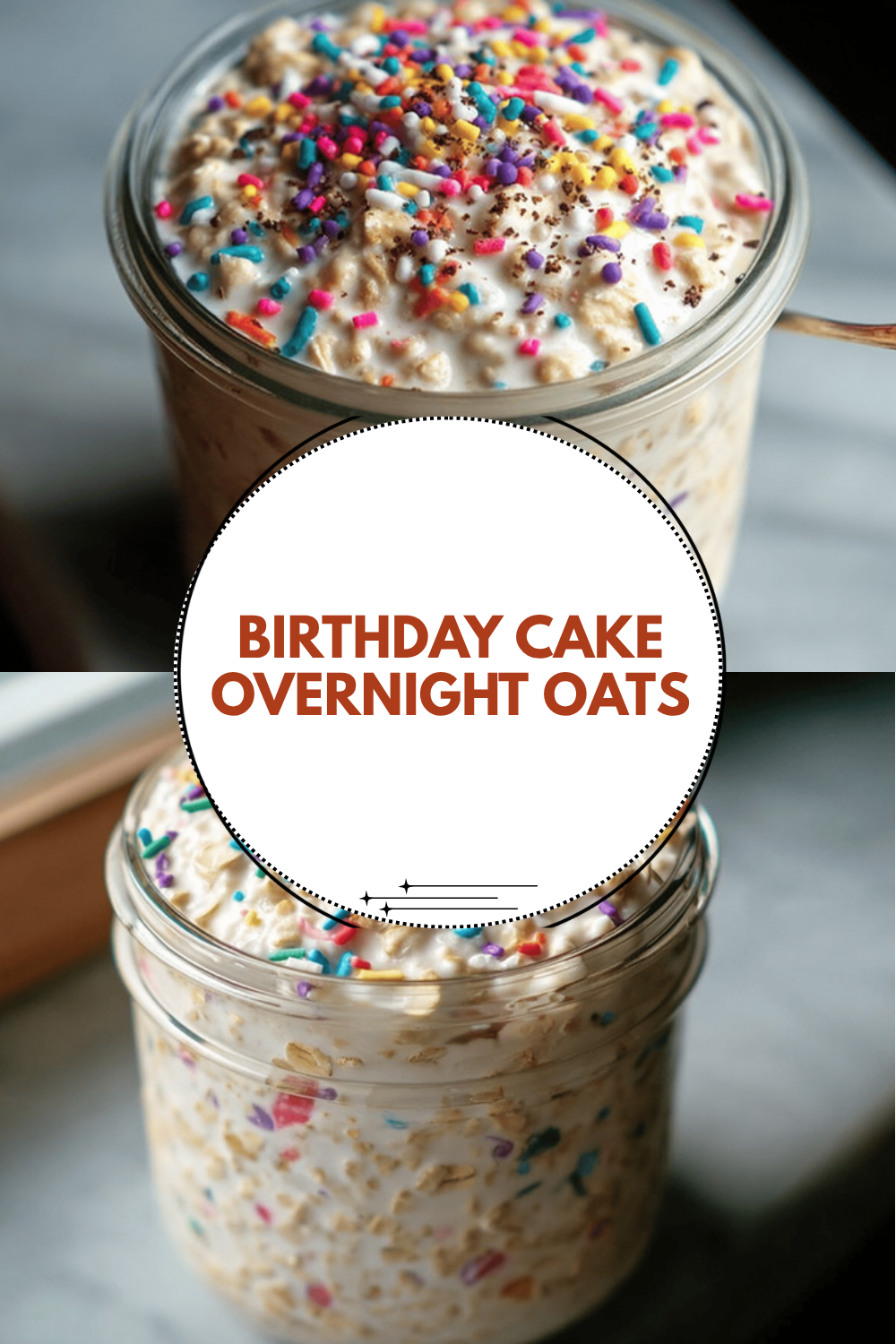 Birthday Cake Overnight Oats
