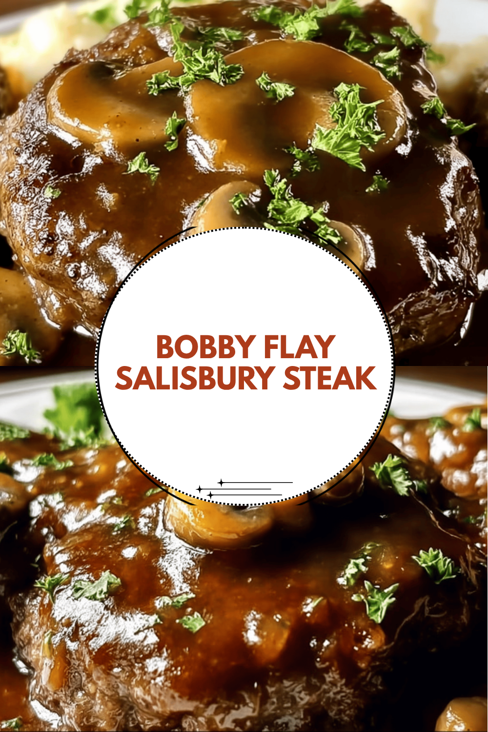 Salisbury Steak With Mushroom Gravy Recipe For Hearty Comfort Food 6 Bobby Flay Salisbury Steak
