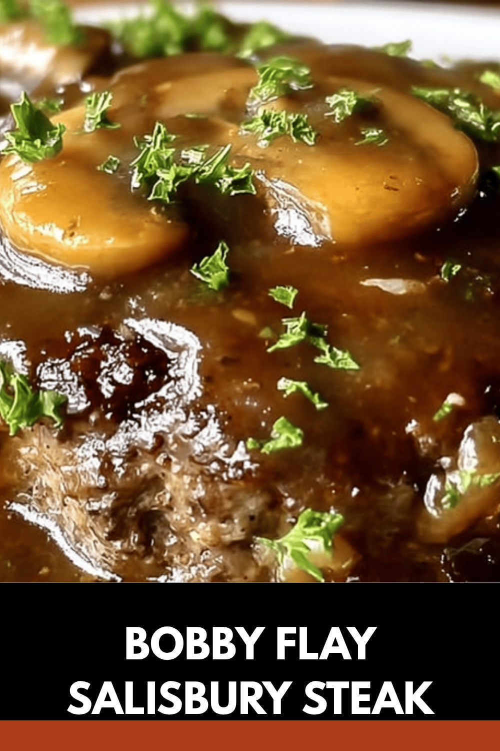Salisbury Steak With Mushroom Gravy Recipe For Hearty Comfort Food 7 Bobby Flay Salisbury Steak