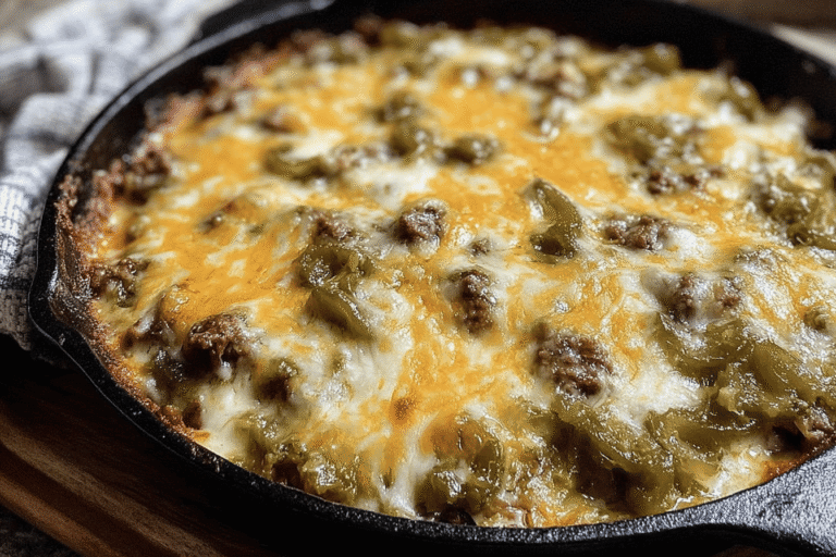 Cast Iron Skillet Green Chile Cheese Enchiladas 29.Png
