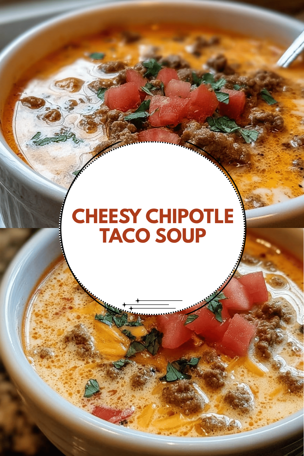 Slow Cooker Chipotle Chicken Tortilla Soup With Lime Crisps 6 Cheesy Chipotle Taco Soup