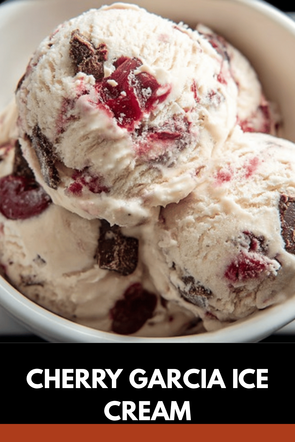 Cherry Garcia Ice Cream Recipe With Chocolate Chunks And Cherry Swirls 7 Cherry Garcia Ice Cream
