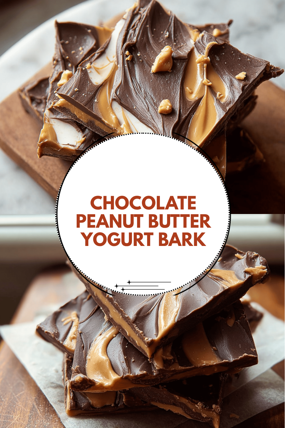 Greek Yogurt Bark Recipes With Fresh Fruits And Nutty Toppings 6 Chocolate Peanut Butter Yogurt Bark