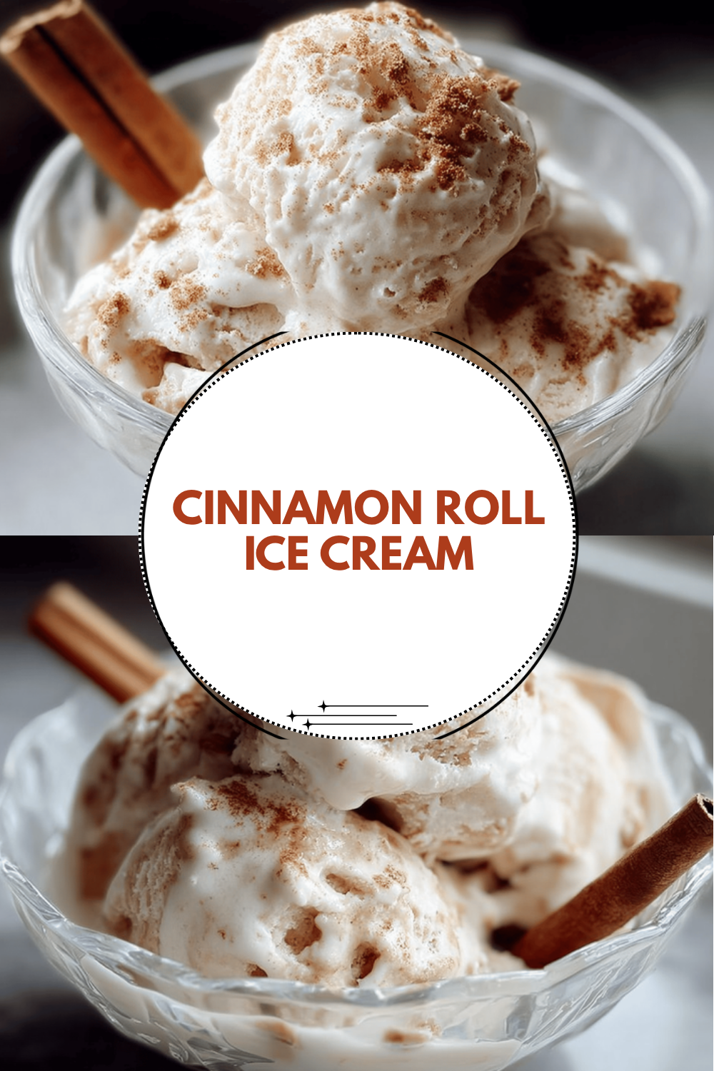 Cinnamon Roll Ice Cream Recipe With Swirls Of Creamy Frosting 6 Cinnamon Roll Ice Cream