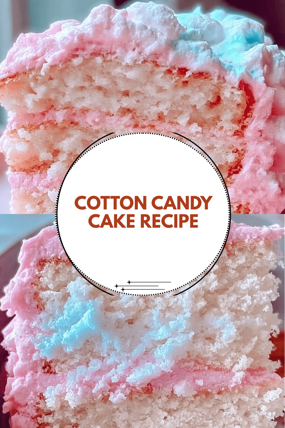 Cotton Candy Cake Recipe