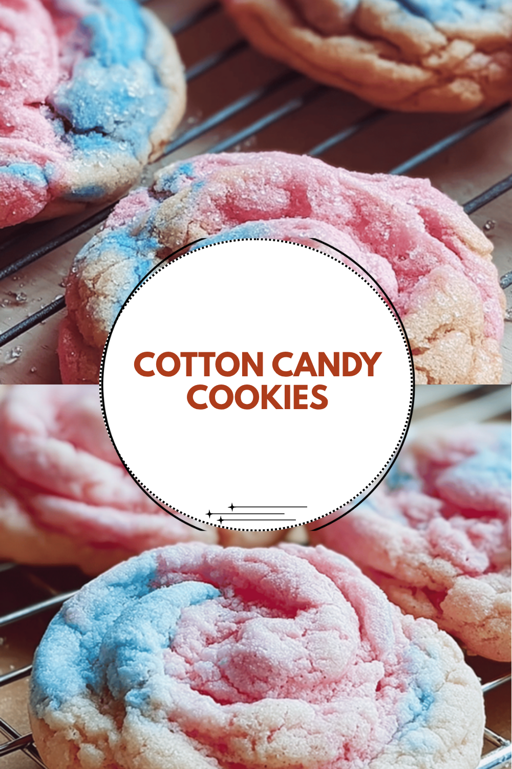 Cotton Candy Cookies