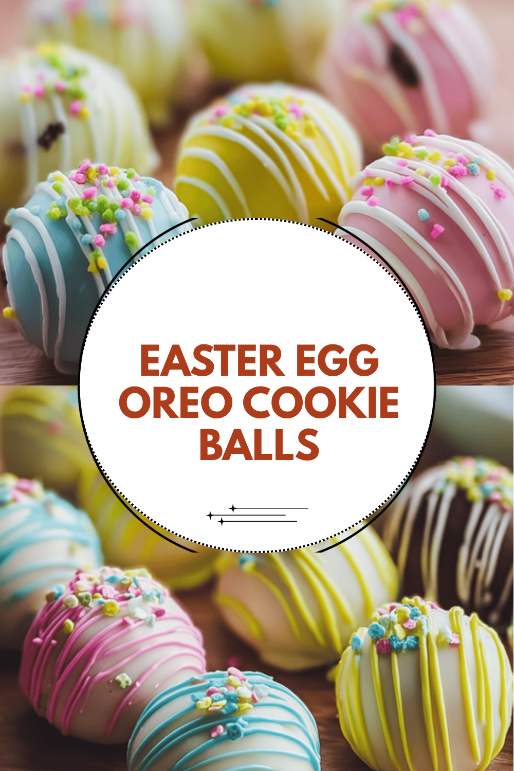 Easter Egg Oreo Cookie Balls