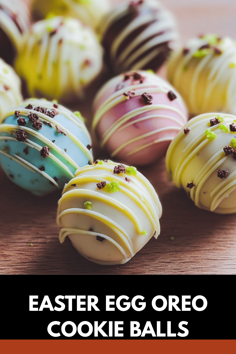 Easter Egg Oreo Cookie Balls