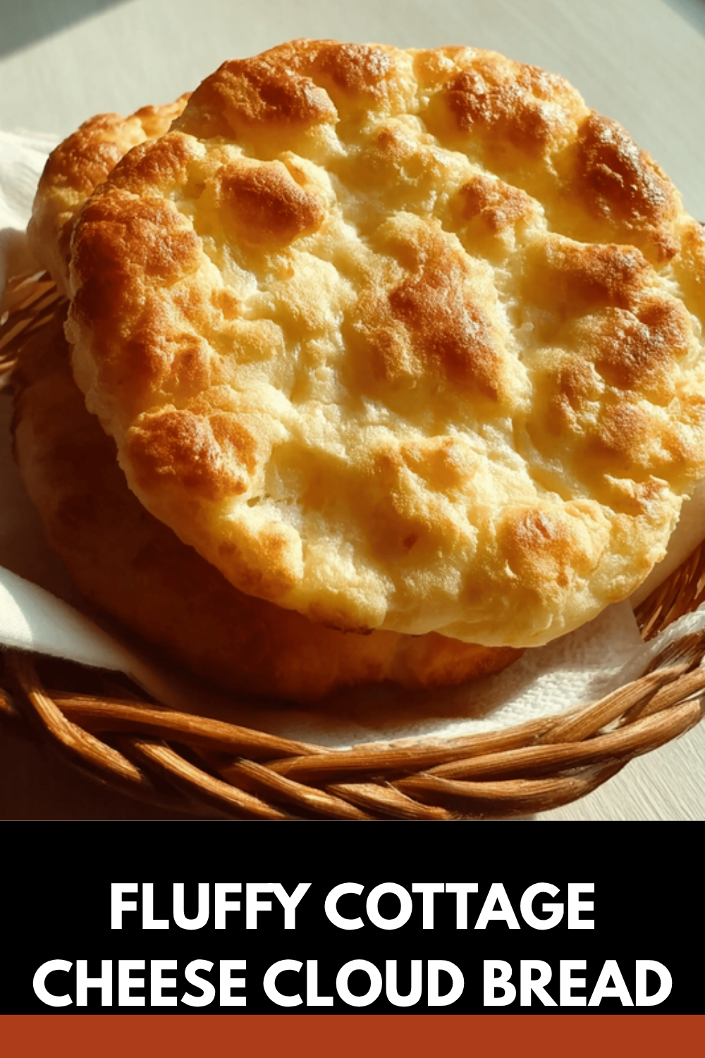 Fluffy Cottage Cheese Cloud Bread