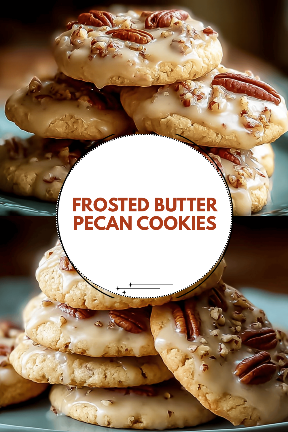 Frosted Butter Pecan Cookies With Creamy Icing Recipe 6 Frosted Butter Pecan Cookies