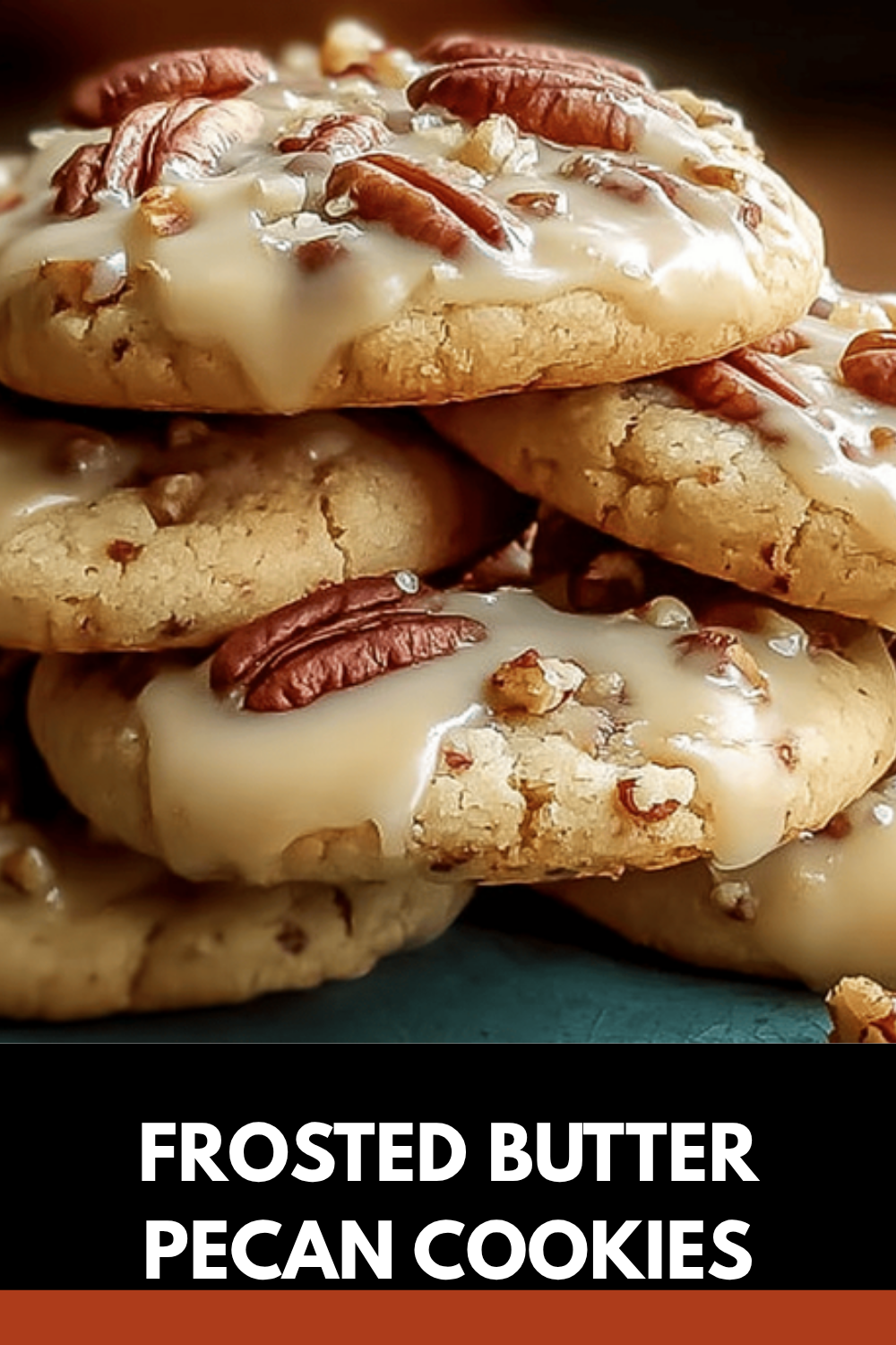 Frosted Butter Pecan Cookies With Creamy Icing Recipe 7 Frosted Butter Pecan Cookies