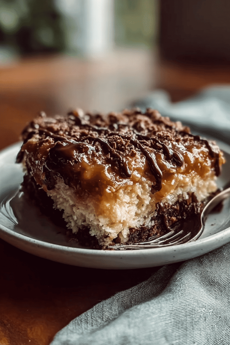 German Chocolate Poke Cake 79.Png