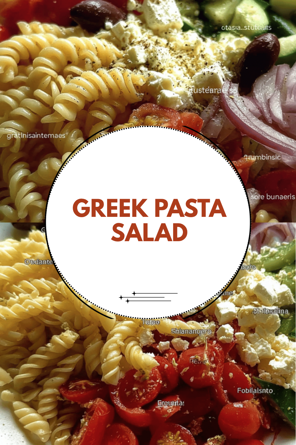 Greek Pasta Salad