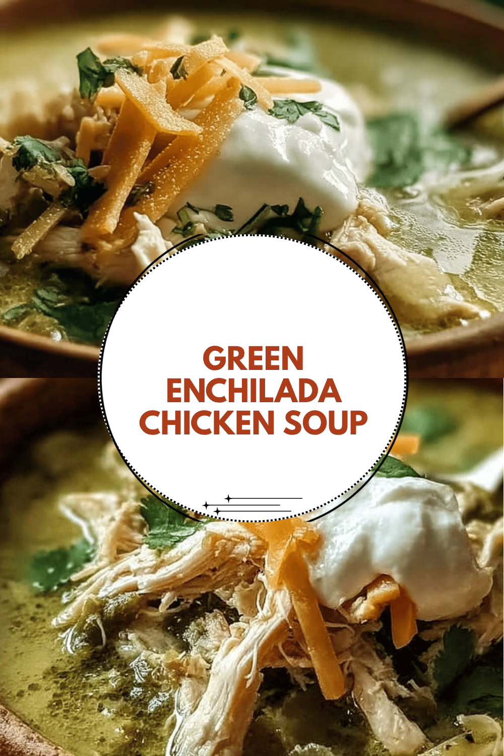 Green Chicken Enchilada Soup With Creamy Cheesy Flavor 6 Green Enchilada Chicken Soup