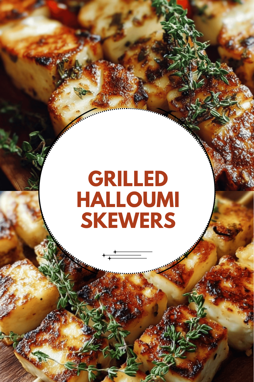 Grilled Halloumi Skewers With Zucchini, Peppers, And Tomatoes Recipe 6 Grilled Halloumi Skewers