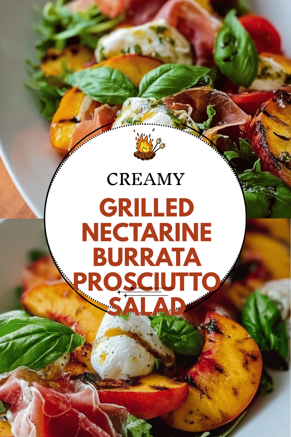 Grilled Nectarine Salad With Burrata And Prosciutto Recipe 6 Grilled Nectarine Burrata Prosciutto Salad