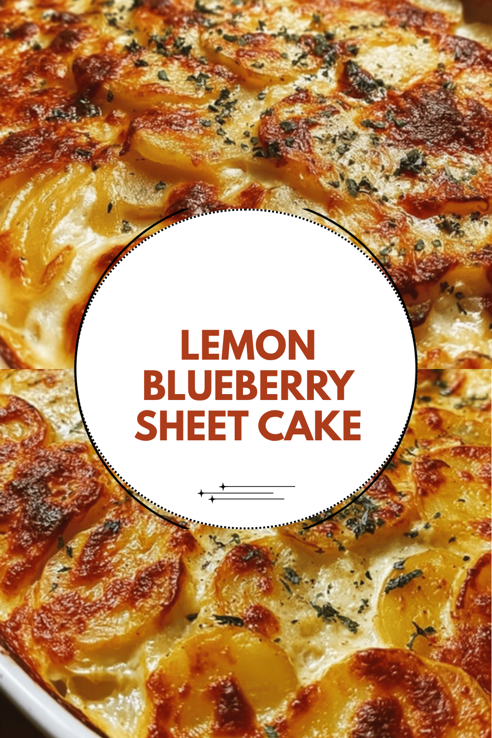 Lemon Blueberry Sheet Cake